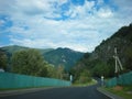 Tarmac mountain road Royalty Free Stock Photo