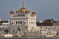 Tarn Taran Sikh temple at sunset Royalty Free Stock Photo