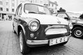 Tarnopol, Ukraine - October 09, 2016: Classic retro car dual col