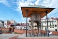 Tarnow, Malopolskie / Poland - May, 1, 2019: Ruins of the synagogue in Central Europe. The historic walls survived after the