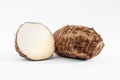 Taro or eddo root Royalty Free Stock Photo