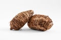 Taro or eddo root Royalty Free Stock Photo