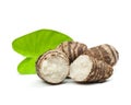 Taro root Royalty Free Stock Photo