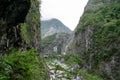 Taroko national park mountain hill Taroko gorge scenic area in Taiwan. Royalty Free Stock Photo