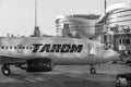 Tarom Airplane Landing On Henri Coanda International Airport