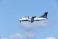 TAROM ATR 42 YR-ATE approaching the airport