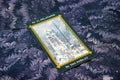 Tarot card The Hermit. Favole tarot deck. Esoteric background.