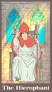 The Tarot card High Priest