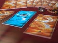 Tarot card reading third eye fortune teller astrologer divination selected focus