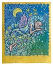 Tarot card - Sweet dreams Royalty Free Stock Photo