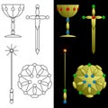 Tarot card symbols