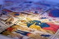 Tarot Cards Royalty Free Stock Photo