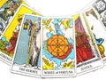 Tarot Cards Divination Occult Magic Royalty Free Stock Photo