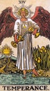 Temperance Tarot Card healing harmony adaptability