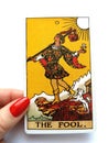 The Fool Tarot Card Beginnins Rebirth Faith