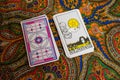 Tarot cards. Magic. Divination. Ace of pentacles.