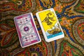 Tarot cards. Magic. Divination. The fool.