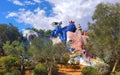 The Tarot Garden in Capalbio town, Tuscany region, Italy. Art and mystery Royalty Free Stock Photo