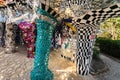The Tarot Garden is a sculpture garden based on the esoteric tarot, created by the French artist Niki de Saint Phalle