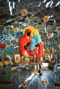 The Tarot Garden is a sculpture garden based on the esoteric tarot, created by Niki de Saint Phalle, Tuscany region