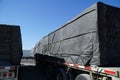 Tarp Covered Cargoes on Tractor Trailers
