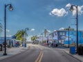 Downtown Tarpon Springs, Florida. Sponge capital of the world and historic Greek town with shopping and dining.