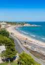 Tarragona Coast looking North Royalty Free Stock Photo