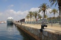 Tarragona recreative harbor Royalty Free Stock Photo