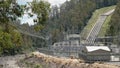 TARRALEAH, AUSTRALIA- JANUARY, 6, 2017: tungatinah hydro power station at tarraleah in tasmania Royalty Free Stock Photo