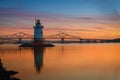 Tarrytown Lighthouse sunset