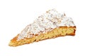 Tarta de Santiago, typical almond pie from Spain Royalty Free Stock Photo