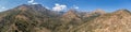 Tartagine valley and mountains in Corsica Royalty Free Stock Photo