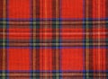 tartan background the classic Scotland fabric with red motifs