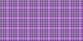 Tartan check plaid texture seamless pattern in pink, blue, white Modern print in barbie ken style for fashion, home Royalty Free Stock Photo