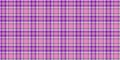 Tartan check plaid texture seamless pattern in pink, blue, white Modern print in barbie ken style for fashion, home Royalty Free Stock Photo