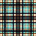 Tartan fabric texture