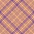 Tartan fabric vector. Plaid texture seamless. Background textile pattern check Royalty Free Stock Photo