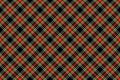 Stewart Black rectangle diagonal tartan for fabric, kilts, skirts, plaids and different designs Royalty Free Stock Photo