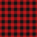 Tartan lumberjack red plaid