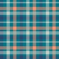 Tartan multicolor seamless vector pattern