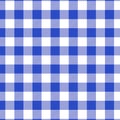 Tartan pattern. Blue Scottish cage. Scottish checkered background. Traditional Scottish ornament. Scottish plaid in blue colors. F