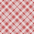 Tartan pattern, red loincloth, background vector