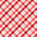 Tartan Pattern in Red and White . Texture for plaid, tablecloths, clothes, shirts, dresses, paper, bedding, blankets, quilts and