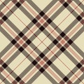 Tartan pattern. Scottish plaid. Scottish cage. Scottish checkered background. Traditional scottish ornament. Seamless fabric Royalty Free Stock Photo