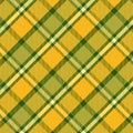 Tartan Pattern in Yellow and Green . Texture for plaid, tablecloths, clothes, shirts, dresses, paper, bedding, blankets, quilts