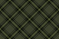 Tartan plaid background of pattern seamless vector with a fabric textile check texture Royalty Free Stock Photo