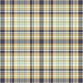 Tartan plaid pattern with texture and summer color. Royalty Free Stock Photo