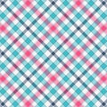 Tartan, plaid pattern vector illustration. Checkered texture for clothing fabric prints, web design, home textile