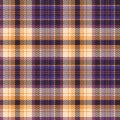 Tartan plaid pattern fashion vector. Multicolored herringbone texture tweed check plaid.