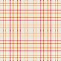 Tartan scotland seamless plaid pattern vector. Retro background fabric. Vintage check color square geometric texture